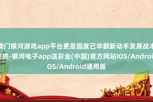 澳门银河游戏app平台更是国度已毕翻新动手发展战术的环节支抓-银河电子app送彩金(中国)官方网站IOS/Android通用版